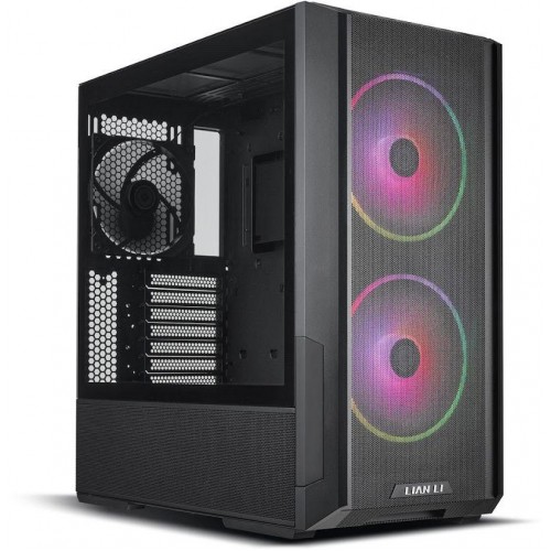 Купить корпус Lian-Li Lancool 216 черный ATX с поддержкой 2x120mm и 2x140mm вентиляторов, 2xUSB 3.0 и аудио выходом