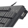 Клавиатура Оклик 520M2U USB Slim Multimedia черная с кабелем 1.6м - идеальный выбор для комфортной работы и игр