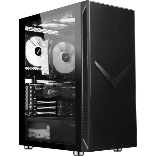 Корпус ATX Accord ACC-3501 черный: 8 вентиляторов, USB 3.0 и аудио для мощных сборок