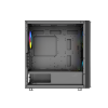 Корпус ПК без блока питания/ Case SAMA S30 Black, Midi-Tower, TG, 2x140mm + 1x120mm ARGB, 1xUSB 3.0 + 1xUSB 3.1 Type-C, mATX, mITX Black SAMA