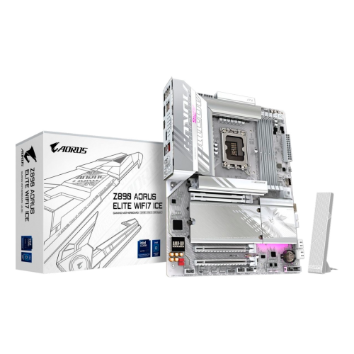 Материнская плата/ Z890M A ELITE WF7 ICE Gigabyte