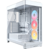 Корпус Corsair Frame 4500X RS-R ARGB White - Midi-Tower с 3x120mm ARGB вентиляторами и поддержкой E-ATX, ATX, mATX, mITX