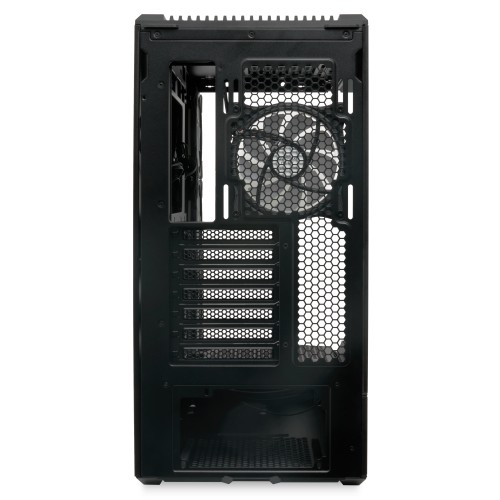 Корпус без блока питания/ Case HSPD F711, Panoramic Full Tower, Black, TG, 0.7 SPCC, 4x120mm ARGB (FN027) ATX, mATX, mITX 190/420/280mm 2x2.5", 2x3.5", 7xPCI 1xUSB-A 3.0, 1xUSB-C 445x235x475mm HSPD