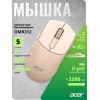Купить розовую беспроводную оптическую мышь Acer OMR312 с 3200dpi и 5 кнопками - идеальный аксессуар для вашего компьютера