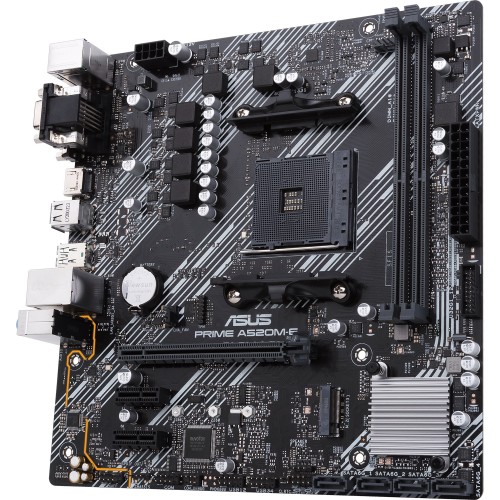 Материнская плата ASUS PRIME A520M-E/CSM: надежность и производительность для вашего ПК