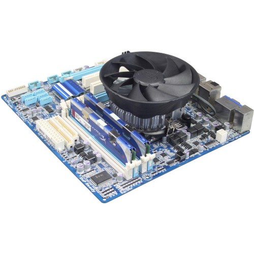 Кулер Deepcool Gamma Hunter Soc-AM5/AM4/1151/1200 черный 3-pin 21dB Al 95W 252gr Ret (DP-MCAL-HT) [DP-MCAL-HT]