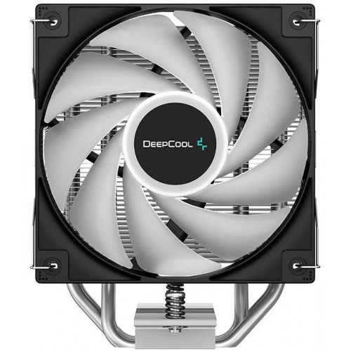 Кулер Deepcool AG400 LED RGB Soc-AM5/AM4/1200/1700/1851 черный 4-pin 18-32dB Al+Cu 220W 614gr Ret (R-AG400-BKLNMC-G-1) [R-AG400-BKLNMC-G-1]