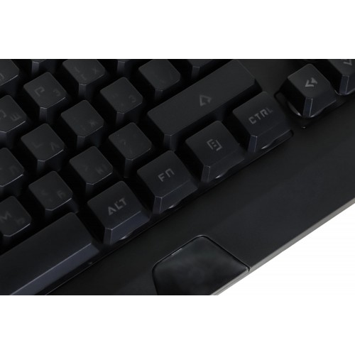Клавиатура A4Tech B120N USB с LED-подсветкой для геймеров, черная, 1.8 м кабель