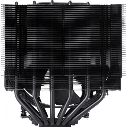 Кулер для процессора/ CPU Cooler Noctua NH-D15S chromax.black (167W, 4-pin PWM, 160mm, Al/Cu, 6x6mm, 1x150x140x25mm, 82.5CFM, 24.6dBA, 1500RPM, S: 1851/1700/1200/115X, AM5/AM4, Black)