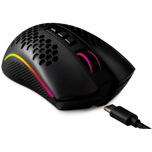 Купить Redragon Storm Pro RGB: Беспроводная игровая мышь 16000dpi для профессионалов