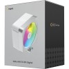 Кулер для процессора Ocypus Delta A40 EX WH Digital: Эффективное охлаждение до 200W с ARGB и 120мм вентилятором