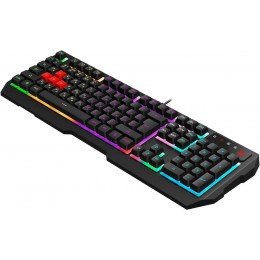 Клавиатура A4Tech Bloody B140N черный USB Multimedia for gamer LED (B140N)