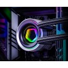 Система водяного охлаждения ID-Cooling FX360 Inf ARGB Soc-AM5/AM4/1200/1700/1851 черный 4-pin 27.2dB Al+Cu 350W Ret [FX360 INF]