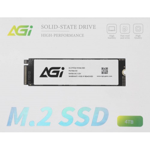Твердотельный накопитель AGi 4TB PCIe 3.0 x4 M.2 2280 - Высокая производительность для ваших задач
