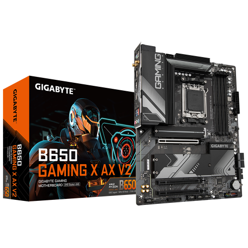 Материнская плата/ MB GIGABYTE AMD B650 sAM5, 4xDDR5(192GB), HDMI 2.1/DP, 1xPCIe 4.0x16, 2xPCIe 3.0x16, 1xLAN (2.5GbE), Wi-Fi, BT, 4xSATA 6Gb/s, 3xM.2, 1xUSB-C, 4xUSB 3.2, 3xUSB 2.0, ATX Gigabyte