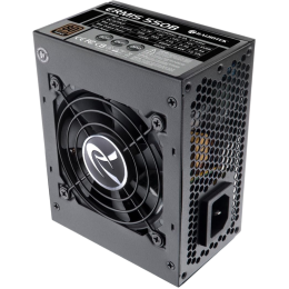 Блоки питания/ Power Supply Raijintek ERMIS 550B, 550W 80+ Bronze (SFX, Non-modular, 1x24(20+4)pin, 1x4+4-pin CPU, 2x6+2-pin PCIe, 3xSATA3, Active, 80x80mm, 125x100x64mm, APFC, black)