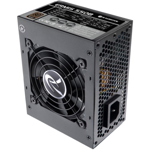Блок питания Raijintek ERMIS 550B 550W 80+ Bronze: Компактный SFX, Ненавязчивый, Высокая Эффективность и Надежность