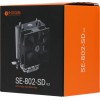 Кулер ID-Cooling SE-802-SD V3 Soc-AM5/AM4/1200/1700/1851 черный 3-pin 23dB Al+Cu 95W 290gr Ret [SE-802-SD V3]