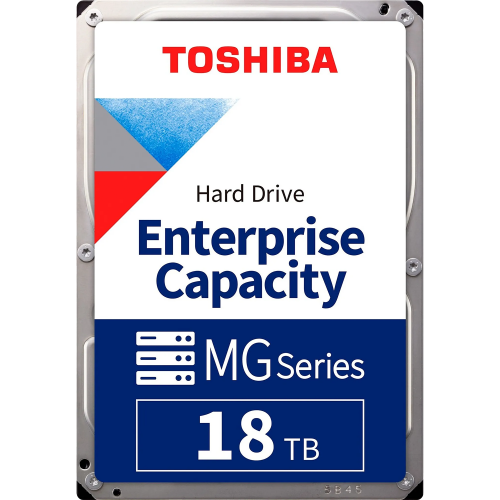 Жесткий диск/ HDD Toshiba SATA 18TB 3.5" 6.0 Gbit/s 7200 rpm 512Mb OFFICIAL RECERTIFIED 1 year warranty (replacement MG09ACA18TE, ST18000NM000J, ST18000NM003D)