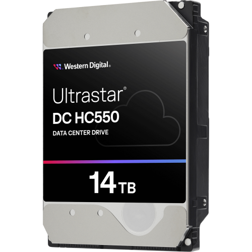Жесткий диск/ HDD WD SATA Server 14Tb Ultrastar DC HC550 7200 6Gb/s 512MB 1 year warranty