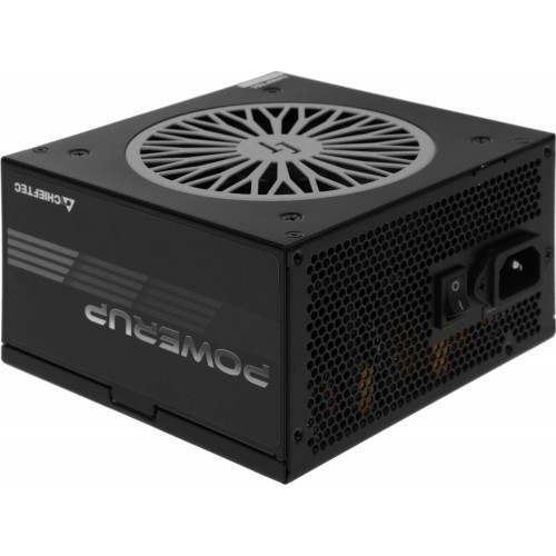 Блок питания Chieftec ATX 650W PowerUp GPX-650FC 80+ gold 24pin APFC 120mm fan 9xSATA Cab Manag RTL [GPX-650FC]