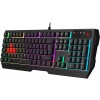 Клавиатура A4Tech Bloody B140N черный USB Multimedia for gamer LED (B140N) A4Tech