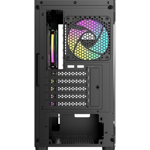 Купить корпус ПК Ocypus Gamma C52 BK ARGB Mini-Tower с 3 вентиляторами и USB 3.0 – идеальное решение для mATX и mITX