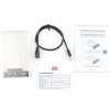 Внешний корпус для HDD/SSD AgeStar 3UB2P4C SATA III USB3.0 пластик прозрачный 2.5" [3UB2P4C]