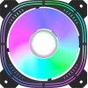Вентилятор для корпуса Formula Nulight 12BK RGB 120мм - черный, 3-pin/4-pin, 19.06дБ