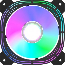 Вентилятор для корпуса Formula Nulight 12BK RGB 120х120x25 черный 3-pin 4-pin (Molex) 19.06дБ (NULIGHT 12BK FR) Ret