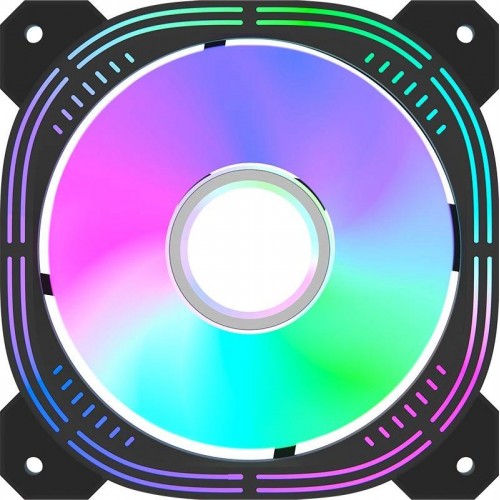 Вентилятор для корпуса Formula Nulight 12BK RGB 120мм - черный, 3-pin/4-pin, 19.06дБ