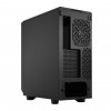 Корпус ПК без блока питания/ Case Fractal Design Meshify 2 Compact TG Dark Tint, Midi-Tower, 2x140mm + 1x120mm, 2xUSB-A 3.2 + 1xUSB 3.2 Type-C ATX, mATX, mITX Black Fractal Design