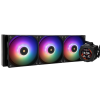 Система жидкостного охлаждения/ Water Cooling System Thermalright Core Vision 360 (360mm, LED, Black, ARGB/ Fans: 3x120mm, 72.37CFM, 27.7dBA, 2000RPM/ Pump height 66mm, Rad thickness 27mm/ S: 1700, 1200, 1851, 115X, 2011, 2066, AM5, AM4) Thermalright