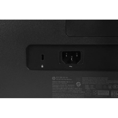 Монитор HP 27" E27 G5 черный IPS LED 16:9 HDMI матовая HAS Piv 300cd 178гр/178гр 1920x1080 75Hz DP FHD USB 6.96кг