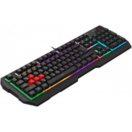 Клавиатура A4Tech Bloody B140N черный USB Multimedia for gamer LED (B140N)