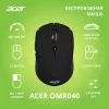 Беспроводная оптическая мышь Acer OMR040 (1600dpi, USB, 6 кнопок) - Черная