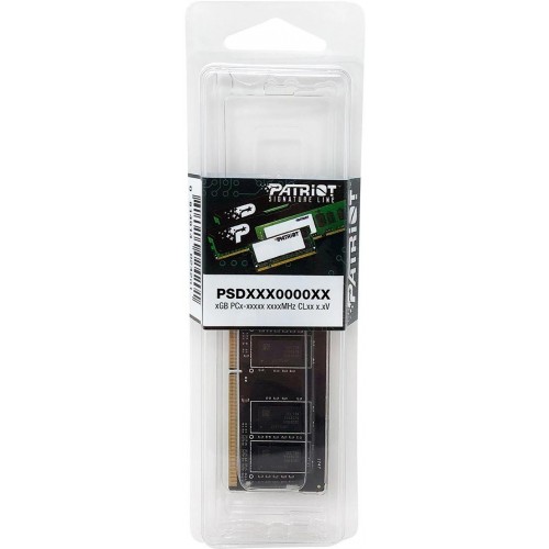 Память DDR4 16GB 3200MHz Patriot Signature Line - Высокоскоростной SO-DIMM 260-pin для ПК