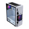 Корпус ATX Formula CL-3303W RGB белый с вентиляторами 2x120mm и портами USB 2.0/3.0