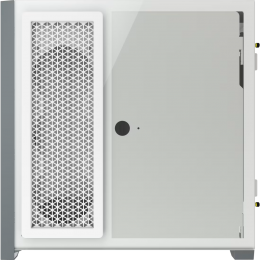 Корпус без блока питания/ Case Corsair iCUE 5000X RGB, Midi-Tower, TG, 3x120mm RGB, 2xUSB-A 3.2, 1xUSB 3.2 Type-C, E-ATX, ATX, mATX, mITX White