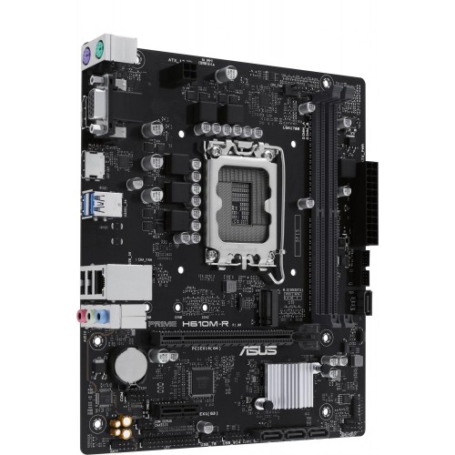 Купить материнскую плату Asus PRIME H610M-R-SI Soc-1700 с поддержкой DDR5 и HDMI - надежное решение для сборки ПК