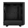 Корпус ПК без блока питания/ Case Fractal Design Meshify 2 Compact TG Dark Tint, Midi-Tower, 2x140mm + 1x120mm, 2xUSB-A 3.2 + 1xUSB 3.2 Type-C ATX, mATX, mITX Black Fractal Design