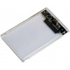 Внешний корпус для HDD/SSD AgeStar 3UB2P4C SATA III USB3.0 пластик прозрачный 2.5" [3UB2P4C]