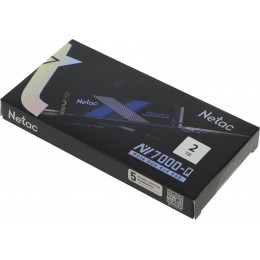 Твердотельный накопитель Netac PCIe 4.0 x4 2TB NT01NV7000Q-2T0-E4X NV7000Q M.2 2280 [NT01NV7000Q-2T0-E4X]