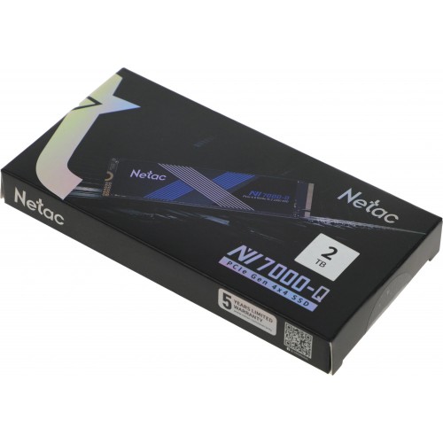 Твердотельный накопитель Netac NV7000Q 2TB PCIe 4.0 x4 M.2 2280 - Высокая скорость и надежность для вашего ПК