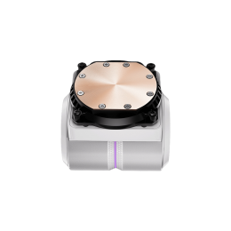 Система охлаждения/ Water Cooling System PCCooler DE360 Pro WH (300W, 360mm, White, ARGB Pump, Fans: 3x120mm, 86.73CFM, 32dBA, 2200RPM/ Pump height 57mm, 28dBA, 3200RPM, Rad thickness 27mm/ S: 1851, 1700, 1200, 115X, AM5, AM4, AM3)