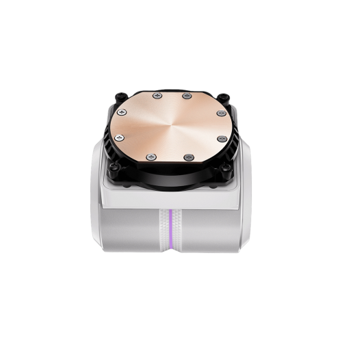 Система охлаждения/ Water Cooling System PCCooler DE360 Pro WH (300W, 360mm, White, ARGB Pump, Fans: 3x120mm, 86.73CFM, 32dBA, 2200RPM/ Pump height 57mm, 28dBA, 3200RPM, Rad thickness 27mm/ S: 1851, 1700, 1200, 115X, AM5, AM4, AM3) PcCooler