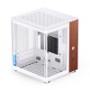 Корпус без блока питания/ Case JONSBO TK-0 White, Desktop SFF, TG, no fan, 1xUSB-A 3.2 + 1xUSB-C 3.2, SFX PSU Support, mITX White JONSBO