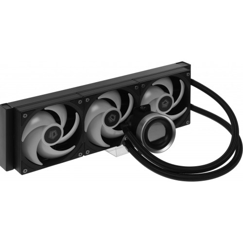Система водяного охлаждения ID-Cooling FX360 Inf ARGB Soc-AM5/AM4/1200/1700/1851 черный 4-pin 27.2dB Al+Cu 350W Ret [FX360 INF]