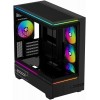 Корпус без блока питания/ Case Thermalright M10 FAN4-C, Mini-Tower, TG, 4x120mm ARGB, 2xUSB-A 3.0, 1xUSB Type-C, mATX, mITX Black
