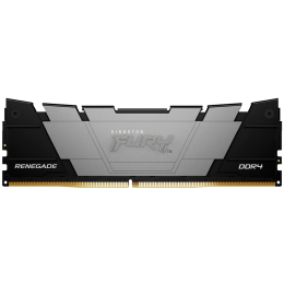 Память оперативная/ Kingston 16GB 3600MT/s DDR4 CL16 DIMM 1Gx8 FURY Renegade Black